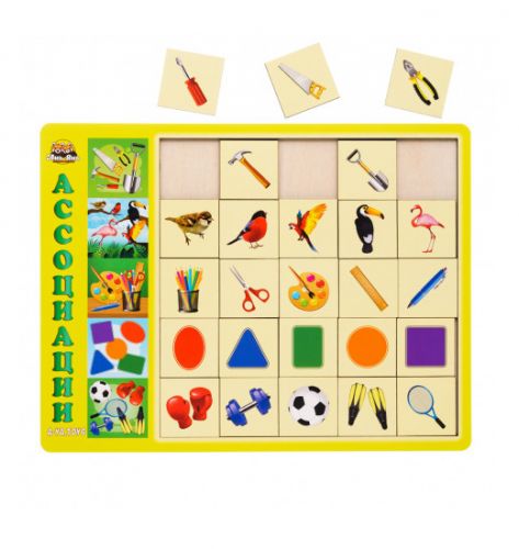 Дерев'яна гра "Асоціації"