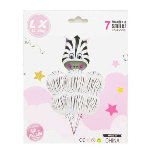 Набір надувних куль "Зебра"