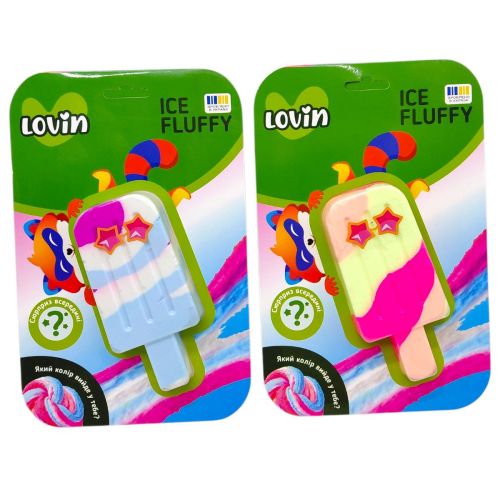 Лізун-антистрес "Ice Fluffy: Пломбір"