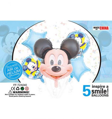 Набір надувних куль "Міккі-Маус"