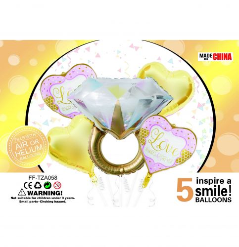 Набір надувних куль "Кільце"