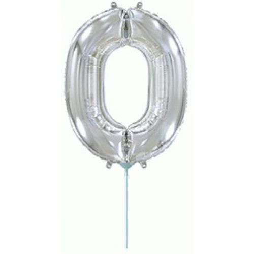 Кулька з фольги "Цифра 0"