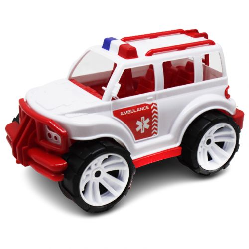 Пластикова машинка "Позашляховик: Швидка допомога"