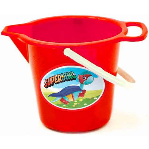 Відерце з носиком, червоне