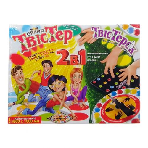 Гра 2 в 1 "Твістер гранд + Твістерок"