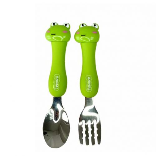 Набір столових приладів "Жабенята"