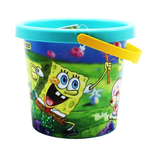 Ведро пластиковое "Спанч Боб", блакитне (1 л)