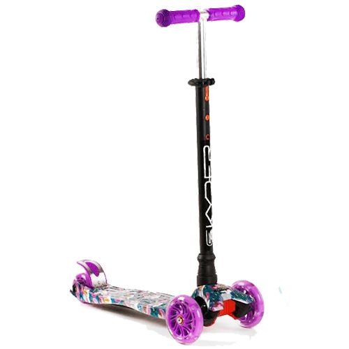 Самокат триколісний "Skyper Maxi", фіолетовий