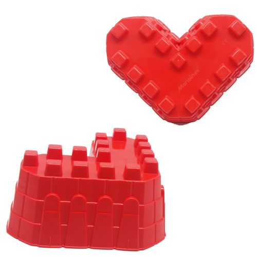 Пасочка "Куточок замку", червоний