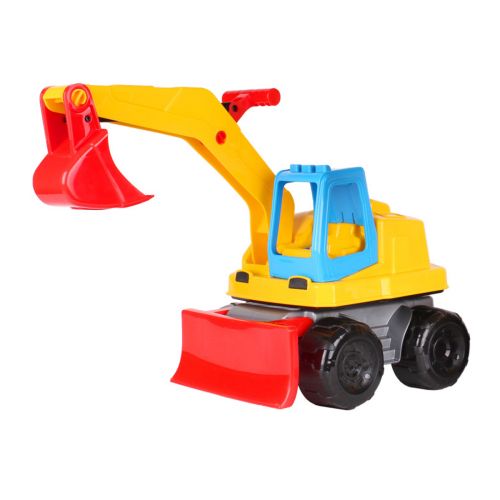 Екскаватор пластиковий (жовто-синій)