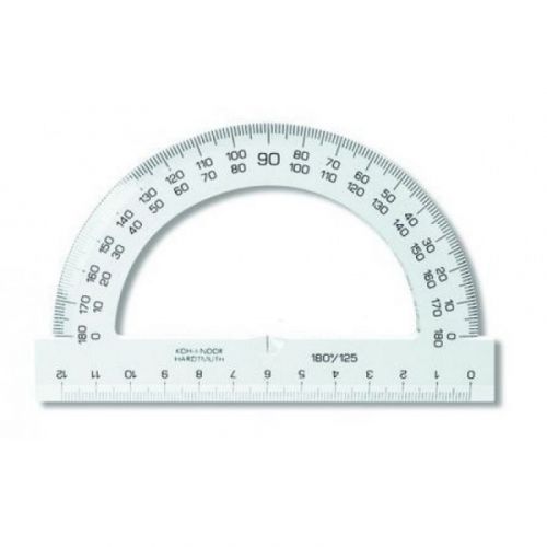 Транспортир прозорий