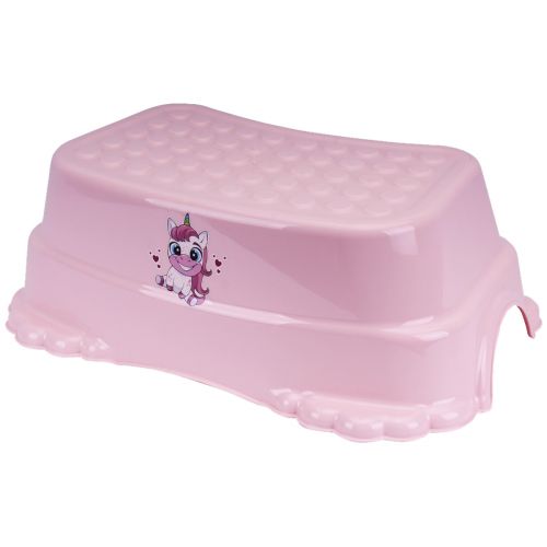 Дитяча підставка-сходинка, рожева