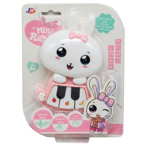 Дитяче піаніно "Зайчик", рожевий