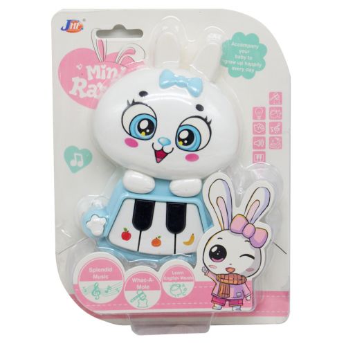 Дитяче піаніно "Зайчик", блакитний