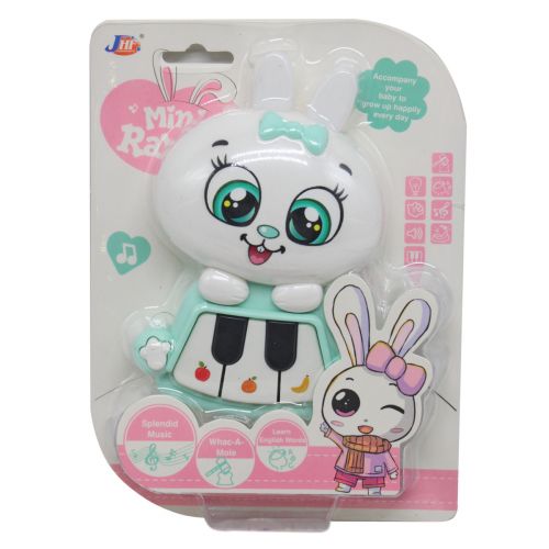 Дитяче піаніно "Зайчик", мʼятний