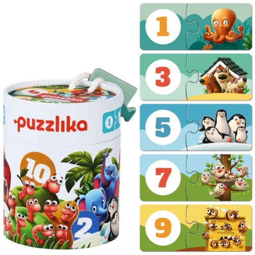 Пазли для малюків "Puzzlika: Мої друзі", 20 елем.