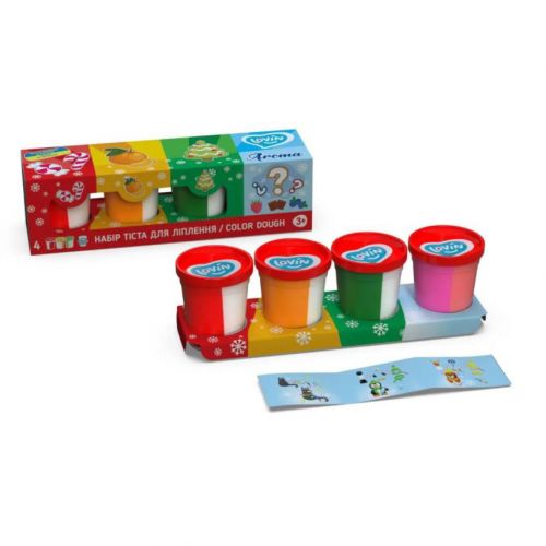 Набір для ліплення з тістом "Aroma Dough Lovin" 4 баночки