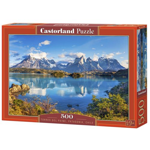 Пазли "Торрес-дель-Пайне, Патагонія, Чилі", 500 елементів