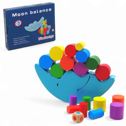 Деревʼяний балансир "Місяць"