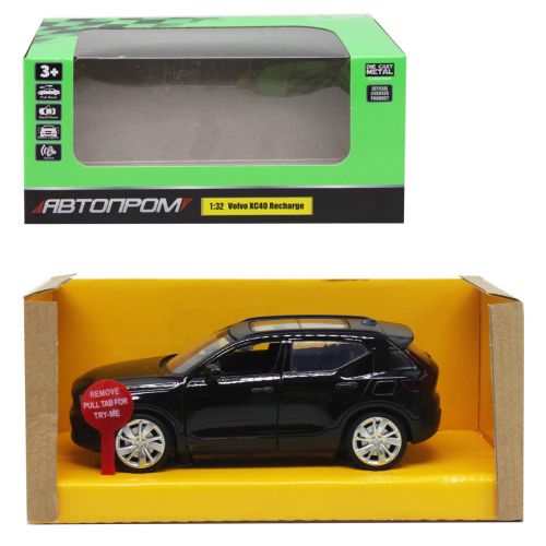 Машинка металева "АВТОПРОМ: Volvo XC40", чорна