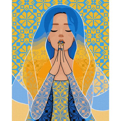 Картина за номерами "З благанням у серці" ★★★★★