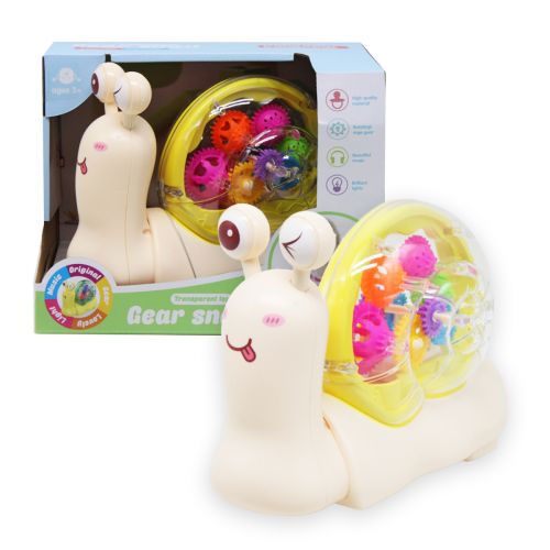 Музична іграшка "Равлик", кремовий