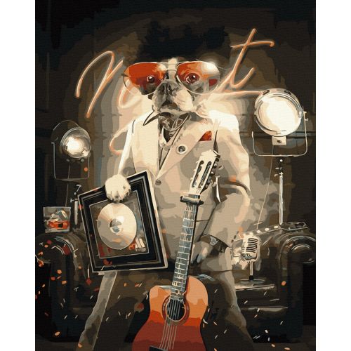 Картина за номерами "Музикант" ★★★