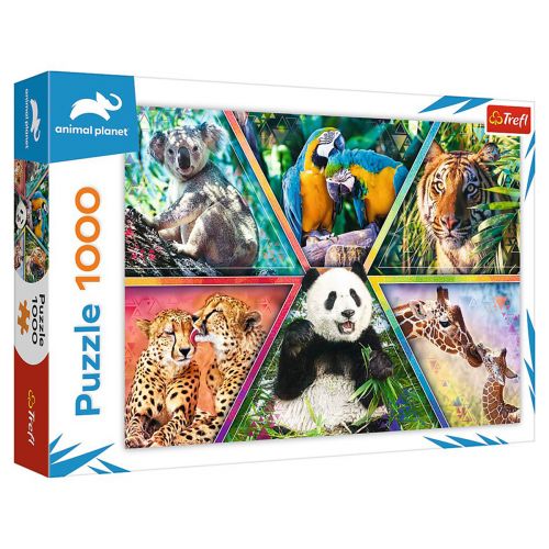 Пазли "Країна тварин", 1000 елементів