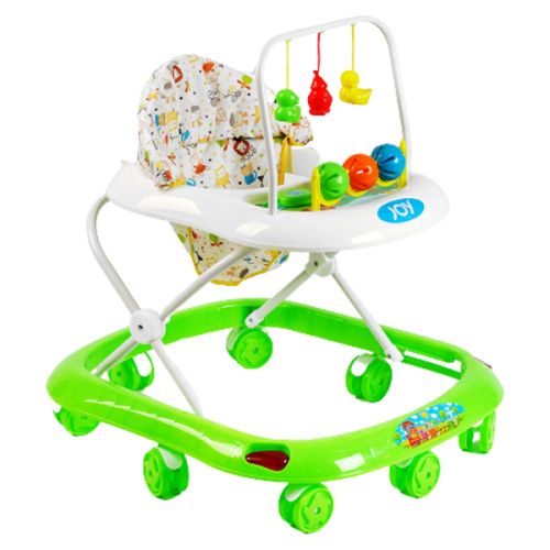 Ходунки "Joy" з брязкальцями та музичною панеллю (зелені)