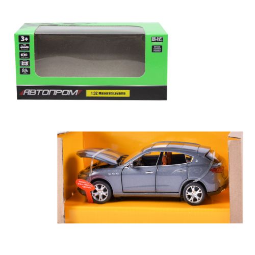 Машинка металева "Maserati Levante SUV" із серії "Автопром" (сіра)
