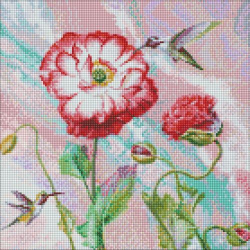 Алмазна мозаїка "Легкий етюд" 40х40 см