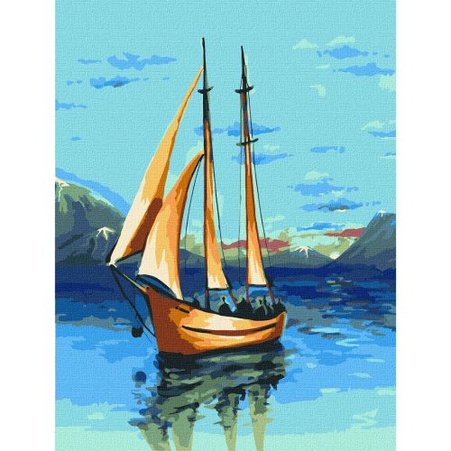 Картина за номерами "Романтика моря" 30х40 см