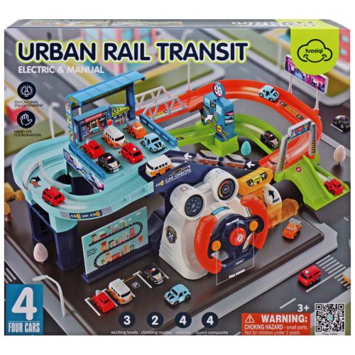 Парковка кермо на батарейках, пісні англ. мовою, звукові ефекти, у коробці