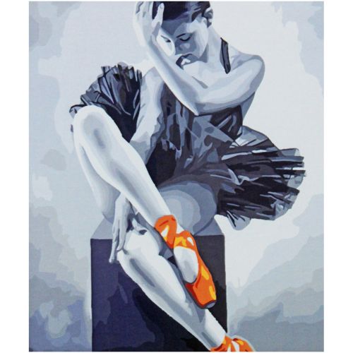 Картина по номерах "Балерина" 40х50 см