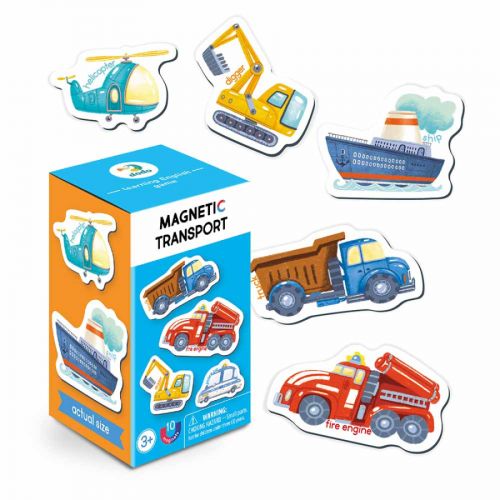 Набір магнітів "Транспорт" (10 магнітів)