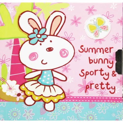 Блокнот дитячий на замочку "Мила зайка"