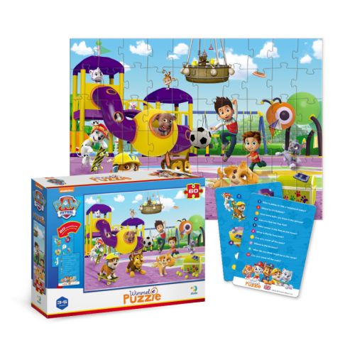 Вімельпазл "Щенячий патруль: На прогулянці", 60 елементів