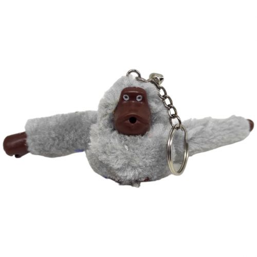 Брелок хутряний "Горила", сірий