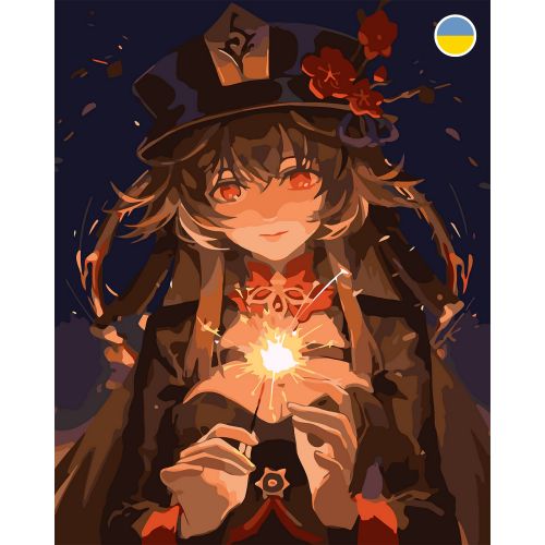 Картина по номерах "Геншин Імпакт. Ху Тао" 40x50 см