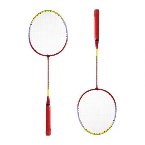 Набір для бадмінтону, 2 ракетки (червоний)