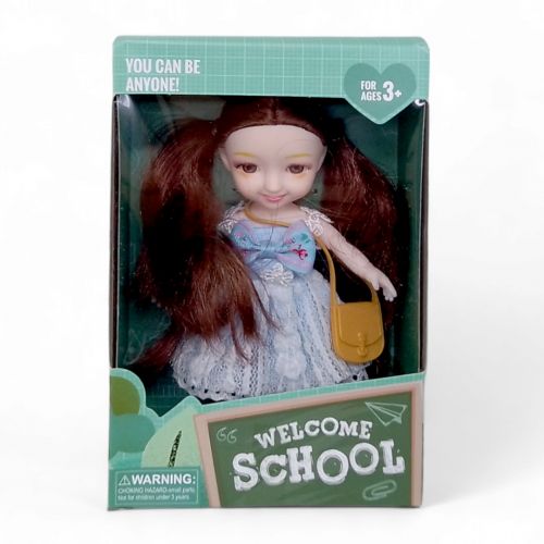 Лялька шарнірна "Welcome School", 15 см