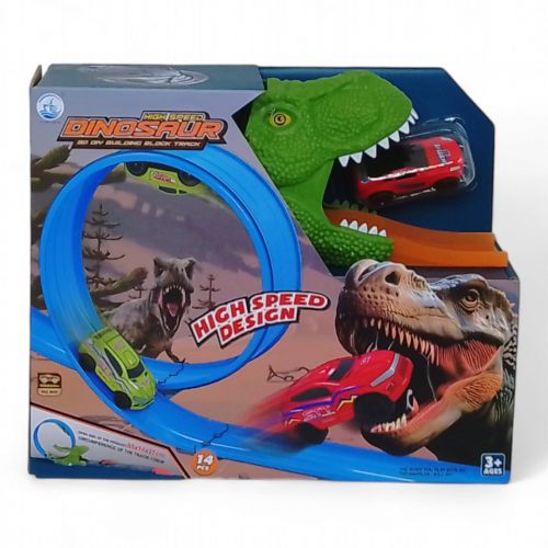 Трек-запуск "Динозавр" з інерційною машинкою