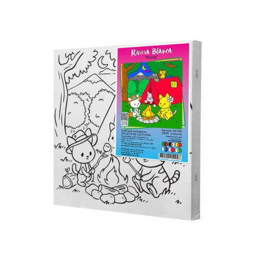 Дитячий набір для розпису "Похід", 25х25 см