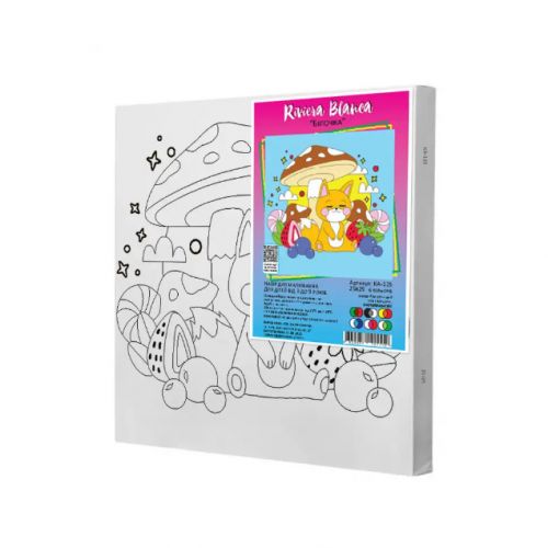 Дитячий набір для розпису "Білочка", 25х25 см