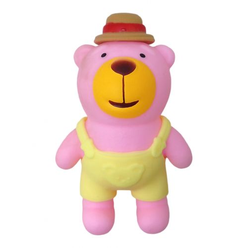 Іграшка-антистрес "Ведмедик", піна, рожевий