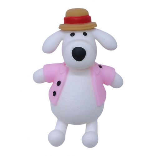 Іграшка-антистрес "Песик", піна, білий