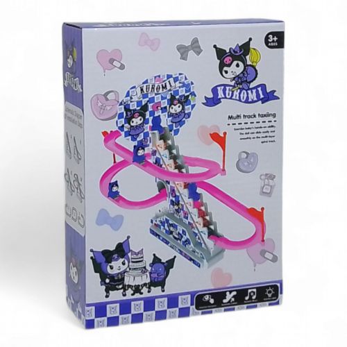 Трек-гірка аніме "Куромі" підсвічування, мелодія, 3 машинки