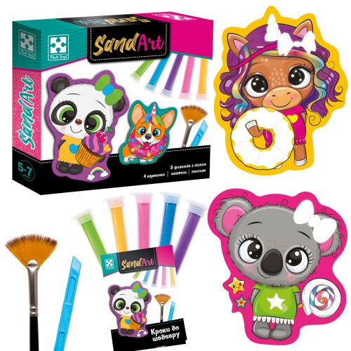 Набір для творчості "Sand Art: Солодка вечірка"