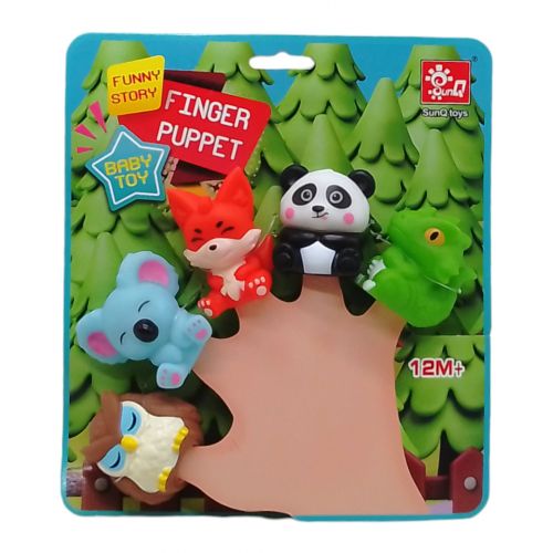 Пальчиковий театр "Казкові герої" (5 тваринок)