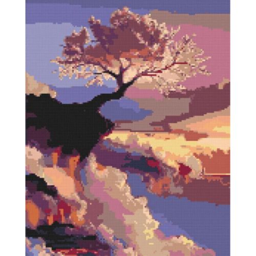 Алмазна мозаїка "Повітряне дерево" 40х50 см